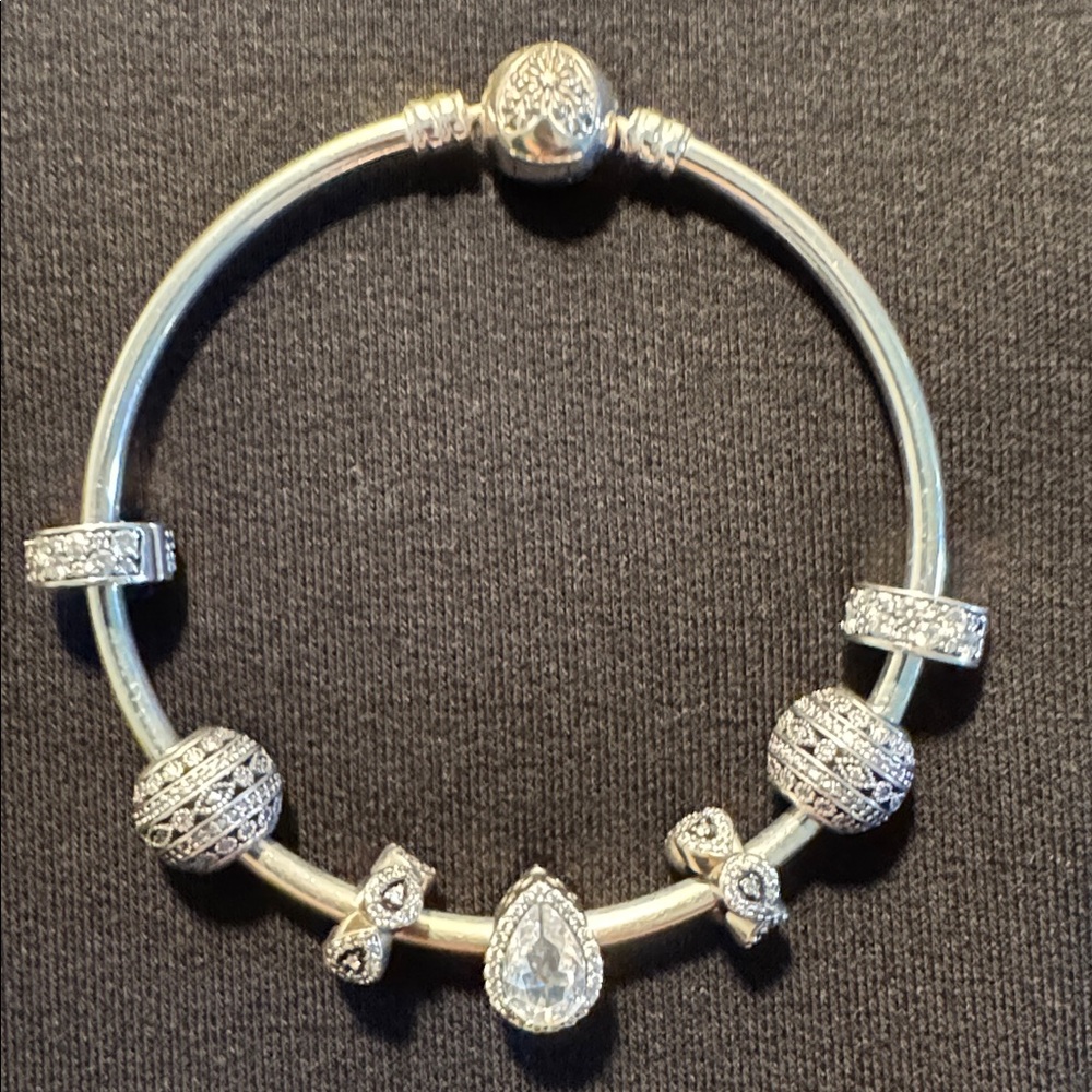 Pandora Silver Charm Bracelet